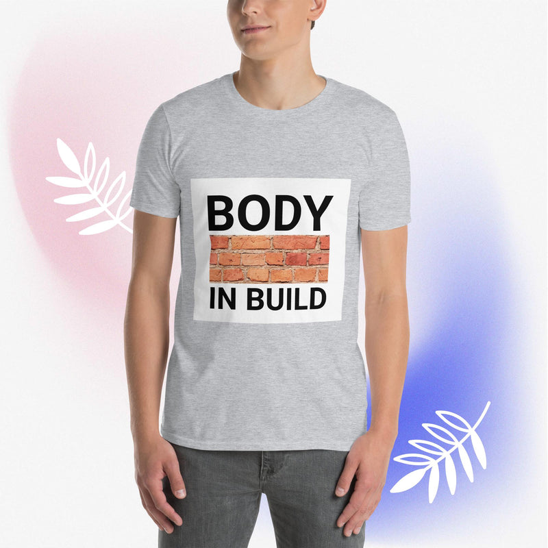 Camiseta Unissex - mangas curtas - Modelo: Body in Build